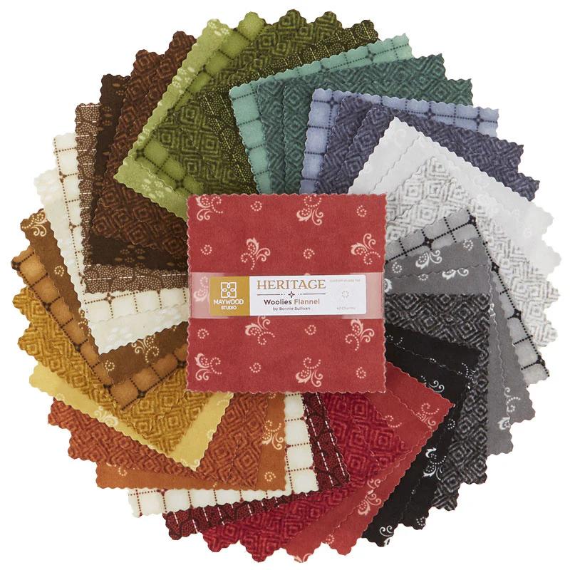 Woolies Heritage Flannel Charm Pack