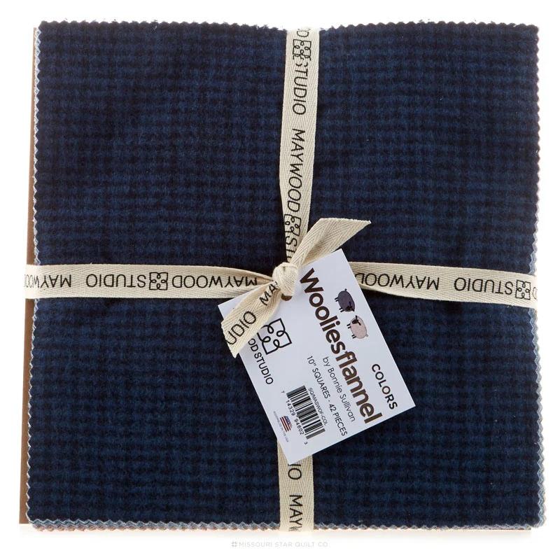 Woolies Flannel Colors 10" Squares