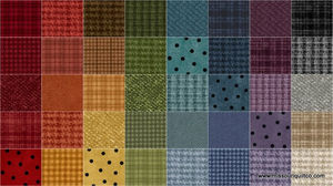 Woolies II Flannel 2.5" Strips