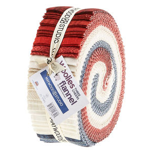 Woolies Flannel - Three Cheers 2.5" Strips