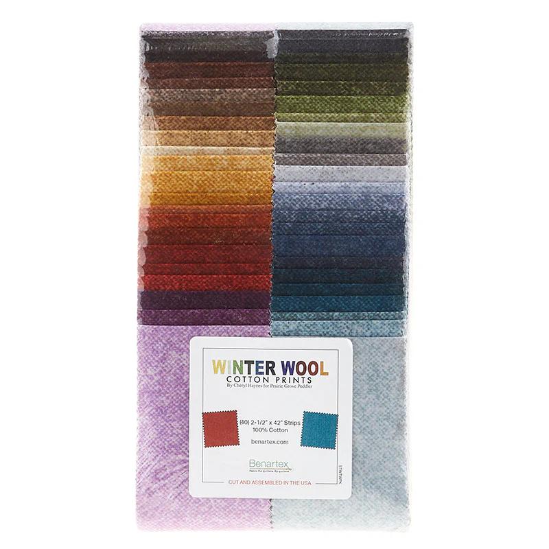 Winter Wool Favorites 2.5" Strips