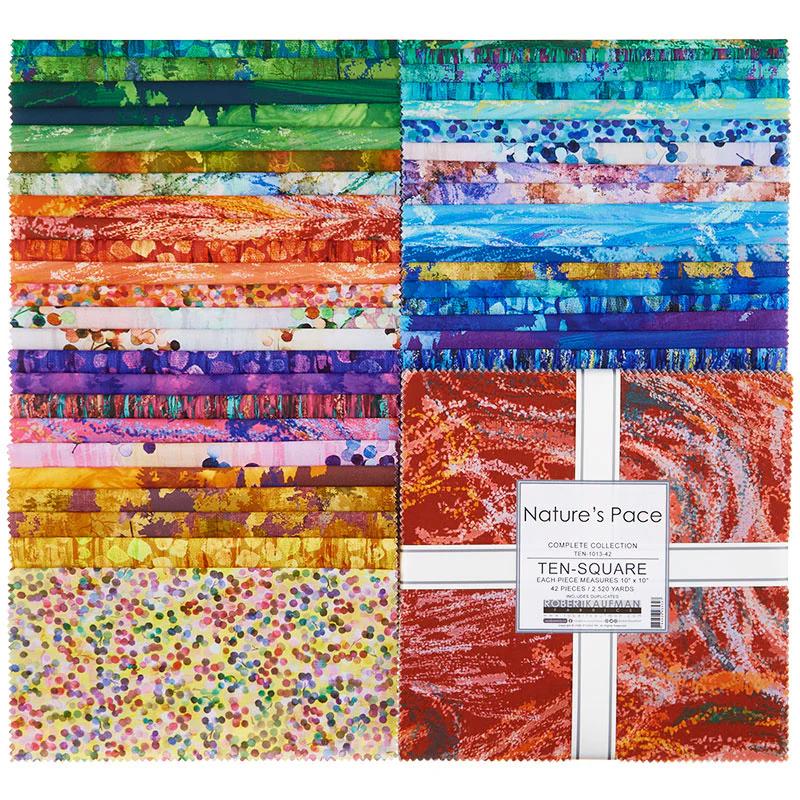 Nature's Pace Digitally Printed Ten Squares