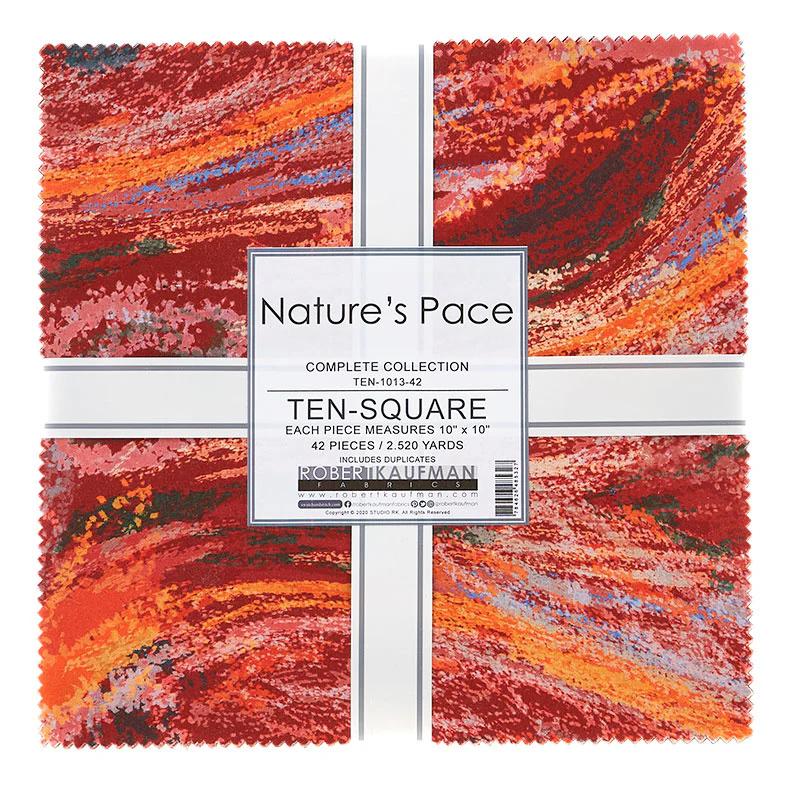 Nature's Pace Digitally Printed Ten Squares