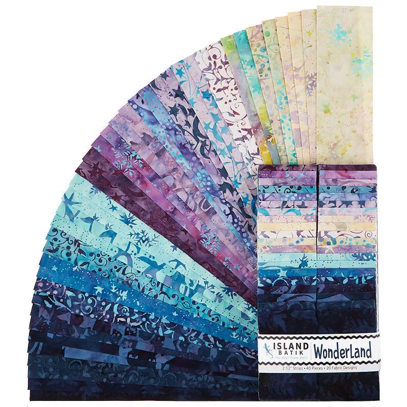 Wonderland Batiks Favorites Strips