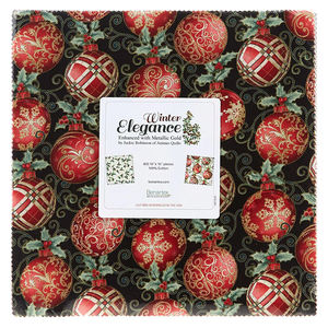 Winter Elegance 10" Squares