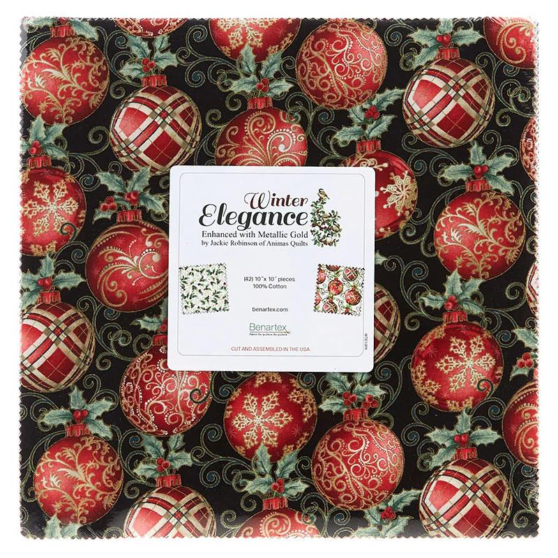 Winter Elegance 10" Squares