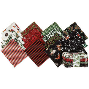 Winter Forest Fat Quarter Crystals