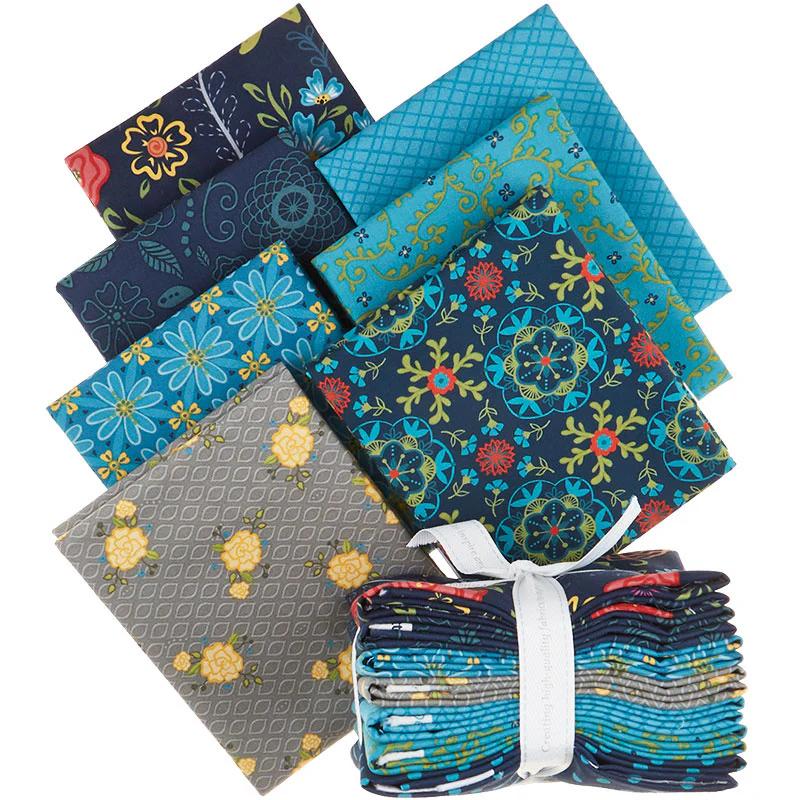 Wildflower Boutique Navy Half Yard Bundle