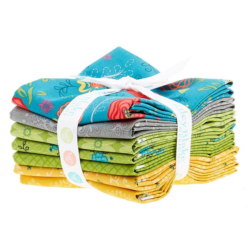 Wildflower Boutique Teal Half Yard Bundle
