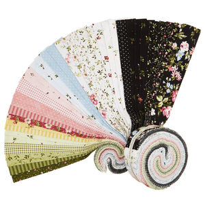 Wild Rose Flannel 2.5" Strips