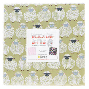 Wool Ewe Be Mine Favorites 10" Squares