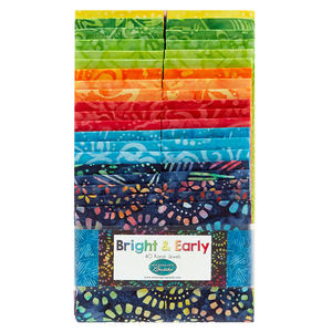 Wilmington Jewels - Bright and Early Batiks Favorites 2.5" Strips