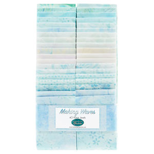 Wilmington Jewels - Making Waves Batiks Favorites 2.5" Strips