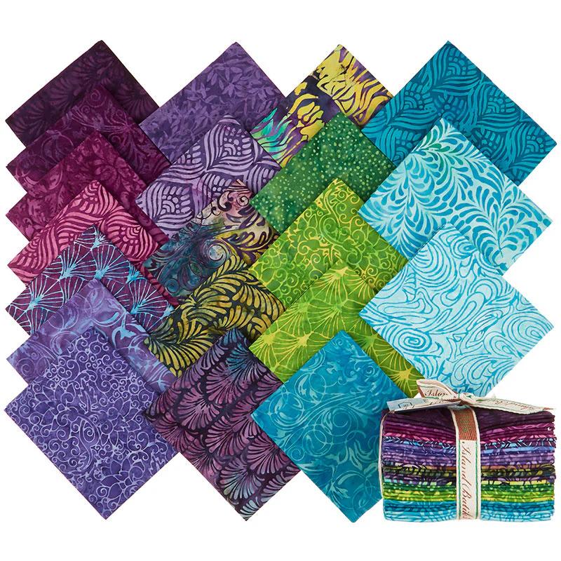 William's Garden Batiks Fat Quarter Bundle