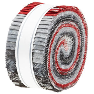 Winter's Grandeur 8 Silver Metallic Roll Up