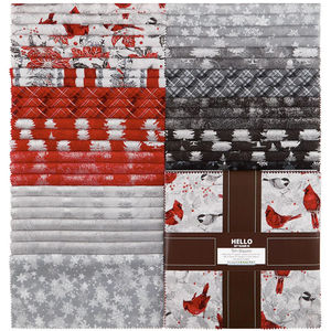 Winter's Grandeur 8 Silver Metallic Ten Squares