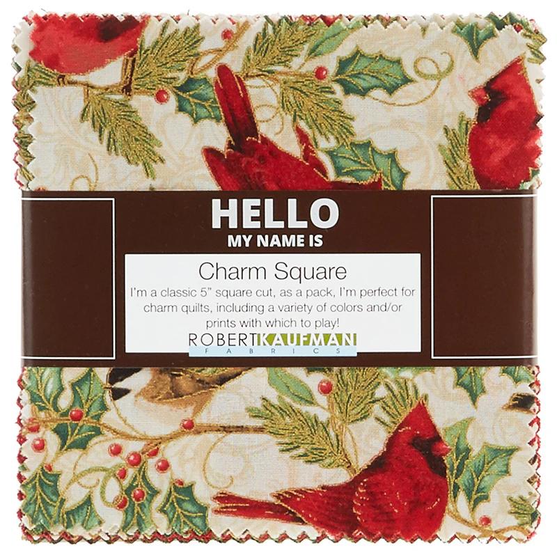 Winter's Grandeur 8 Holiday Metallic Charm Pack