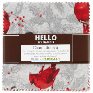 Winter's Grandeur 8 Silver Metallic Charm Pack