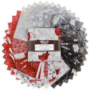 Winter's Grandeur 8 Silver Metallic Charm Pack