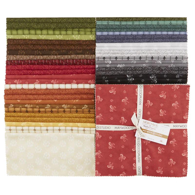 Woolies Heritage Flannel 10" Squares
