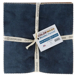 Woolies Color Wash Flannel 10" Squares