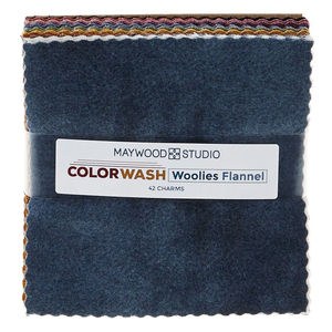 Woolies Color Wash Flannel Charm Pack