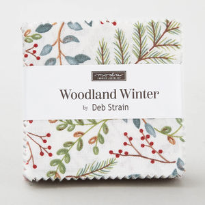 Woodland Winter Mini Charm Pack