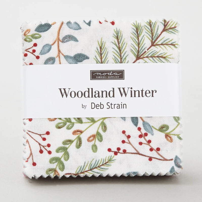 Woodland Winter Mini Charm Pack