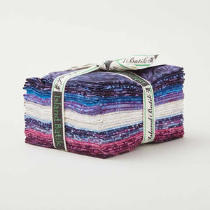 Woodcut Blossoms Batiks Favorites Fat Quarter Bundle