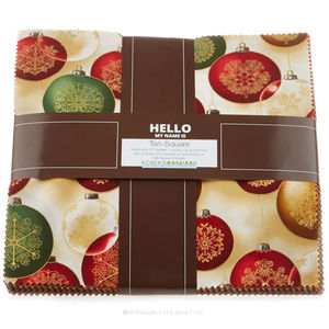 Winter's Grandeur Holiday Metallic Ten Squares