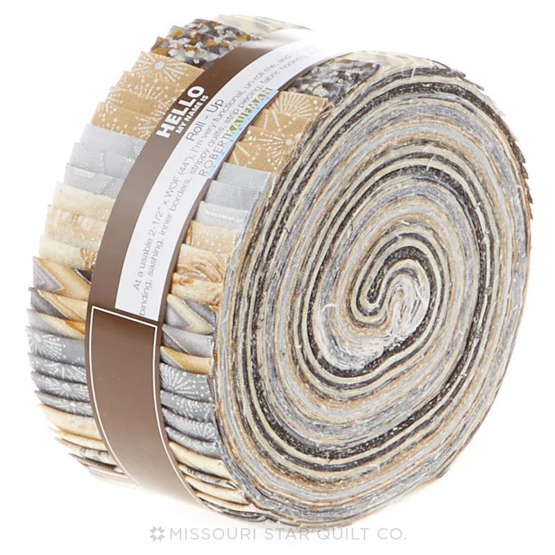 Winter's Grandeur Black Metallic Roll Up