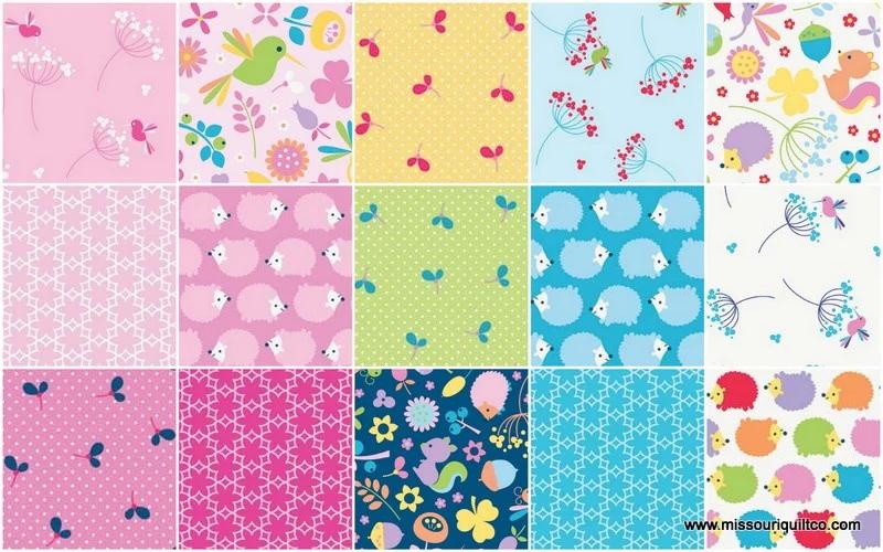 Wildflower Meadow Charm Pack