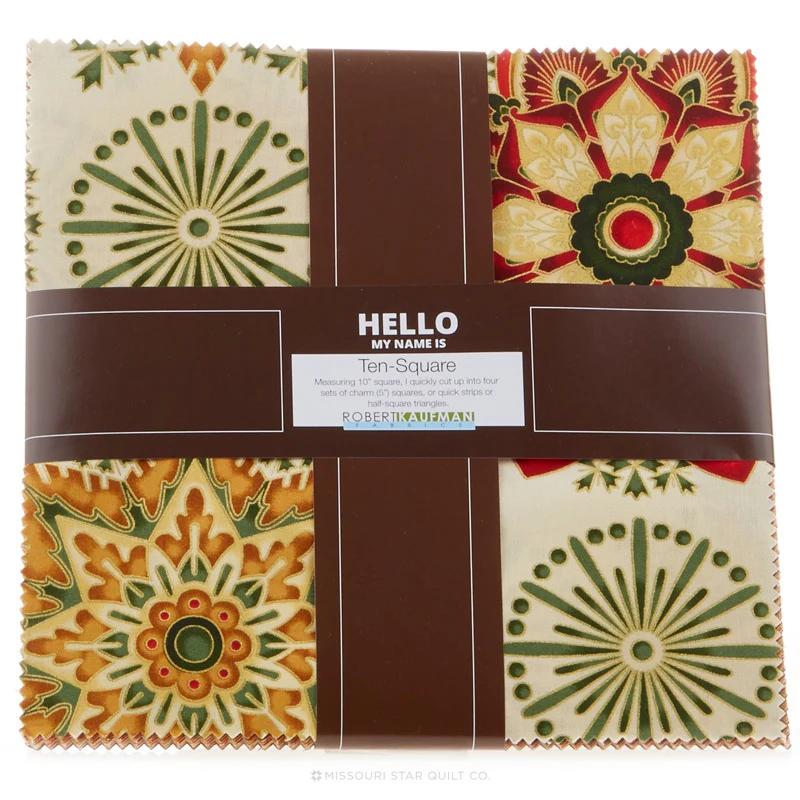 Winter's Grandeur - Holiday Metallic Ten Squares