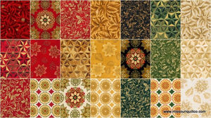 Winter's Grandeur - Holiday Metallic Ten Squares