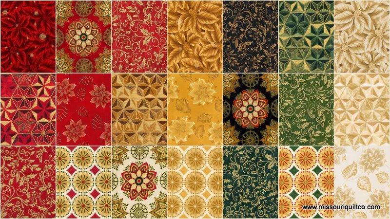 Winter's Grandeur - Holiday Metallic Ten Squares