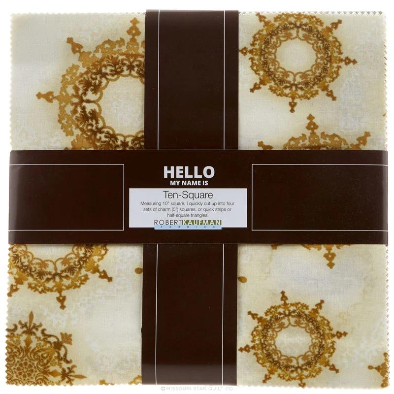 Winter's Grandeur 4 - Vintage Colorstory Metallic Ten Squares