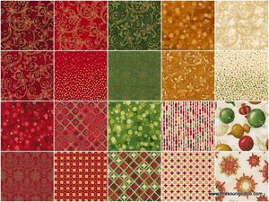 Winter's Grandeur 4 - Holiday Colorstory Metallic Roll Up