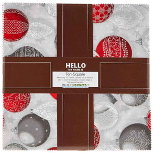 Winter's Grandeur Winter Metallic Ten Squares