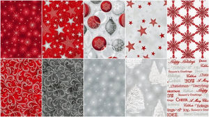 Winter's Grandeur Winter Metallic Ten Squares