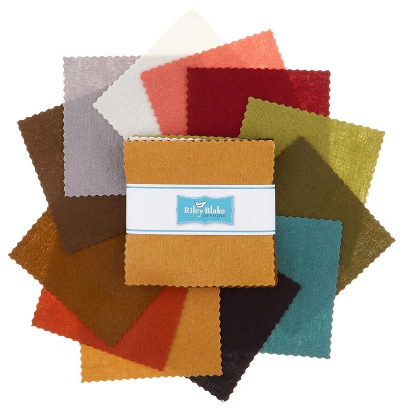 Wool Darks 5" Stackers