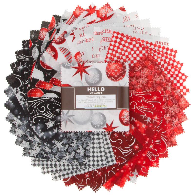 Winter's Grandeur 6 Winter Metallic Charm Pack