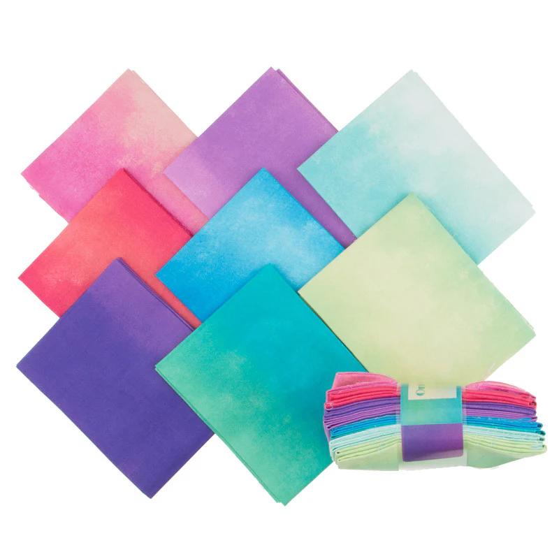 Wilmington Essentials - Ombre Washart Cool Fat Quarter Gems