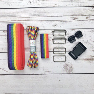 Braveheart Backpack Hardware Kit - Rainbow