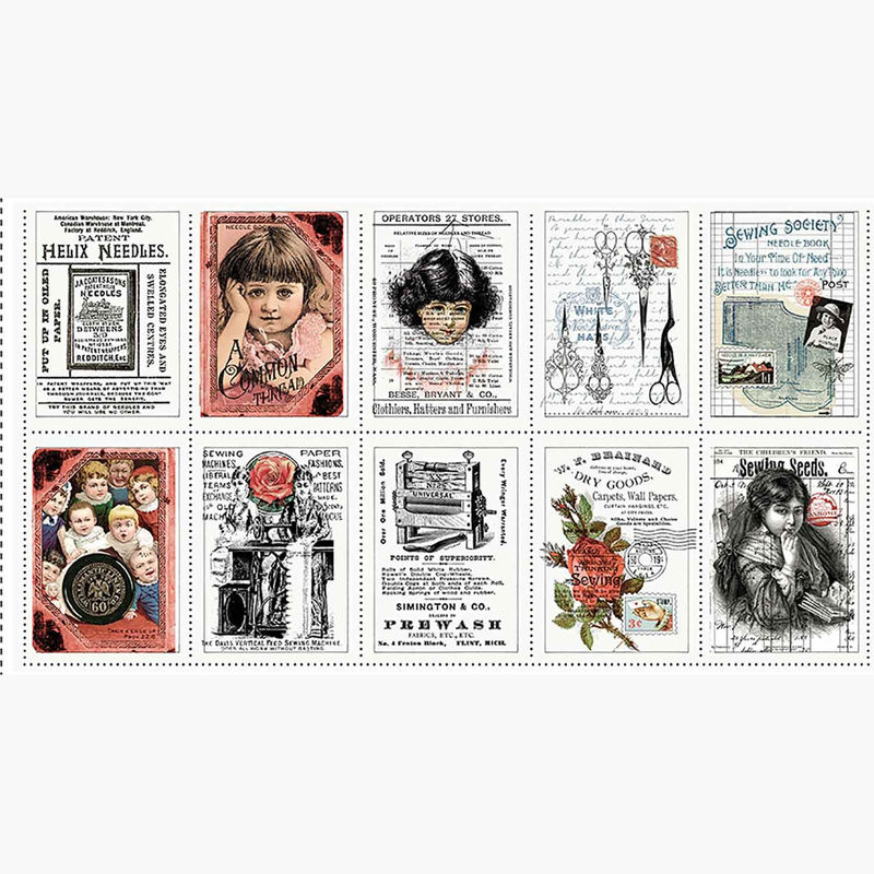 Sew Journal - Needlebook Patch Multi Panel