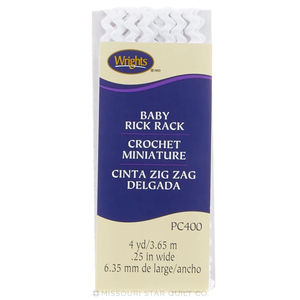 White Baby Rick Rack