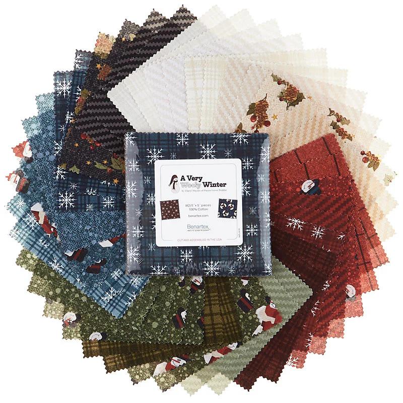 A Very Wooly Winter Favorites 5" Squares
