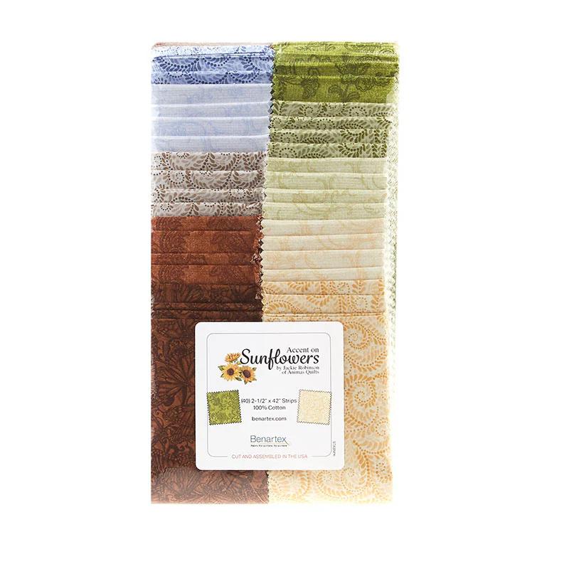 Accent on Sunflowers Favorites 2.5" Strips