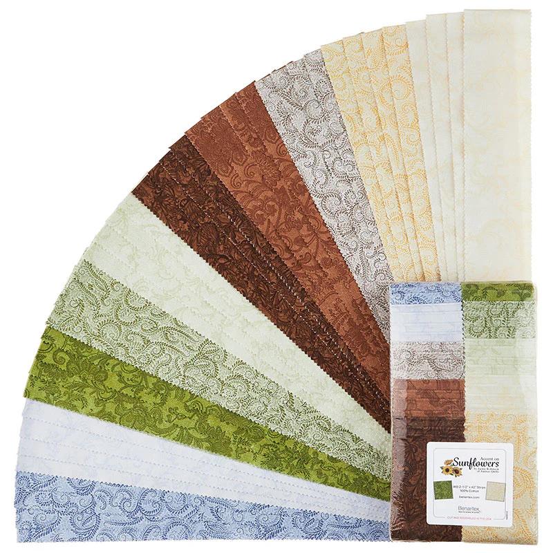 Accent on Sunflowers Favorites 2.5" Strips