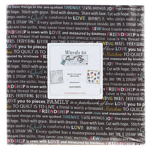 Words to Quilt By Favorites 10" Squares