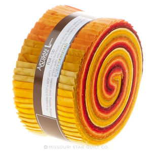 Artisan Batiks Solids - Prisma Dyes Lava Flow Roll Up